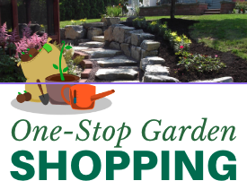 One-Stop Garden Shopping Poster